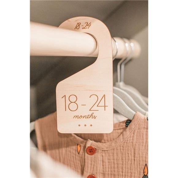 Baby Closet Size Divider Baby Closet Organizer (Set of 7) - Picture 5 of 6